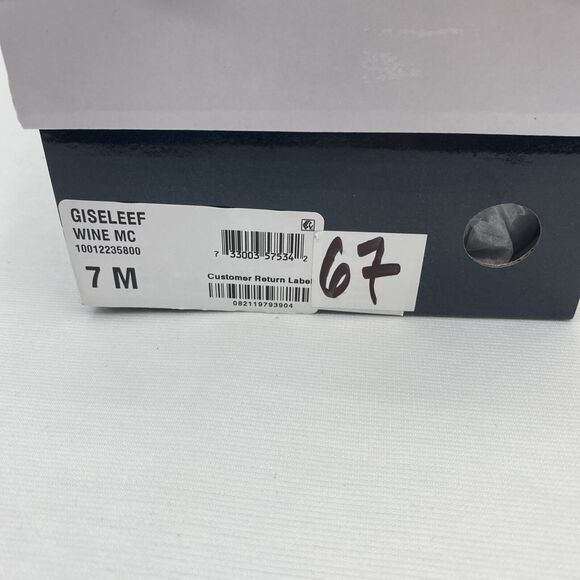 Karen Scott Giselee Slingback Pumps Wine Size 7M - Picture 4 of 9